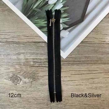 Аксессуары для одежды, мини-молния, аппликация для одежды, ручное шитье, скрапбукинг, кукла, одежда, молнии 12cm