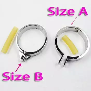 Аксессуары для одинарных металлических петушиных колец, 4 размера A 38mm