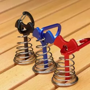 Аксессуары для палаток, прочный костяной алюминиевый сплав, многофункциональный рыбный гвоздь для улицы чёрный