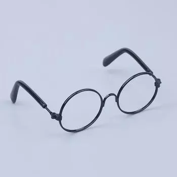 Аксессуары для переодевания кукол своими руками Высокое качество 20 см Куклы Exo Очки 3 цвета Круглая оправа Без линз Очки Игрушка Миниатюрные очки