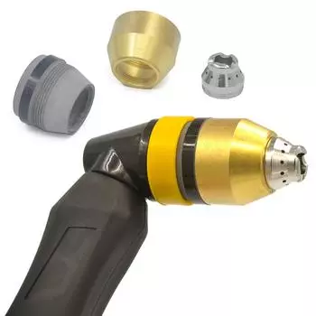 Аксессуары для плазменной резки P80, режущее сопло, медный защитный рукав, сварочный контактный резак, крышка, паяльный инструмент