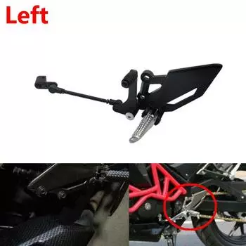 Аксессуары для подножки, кронштейн для подножки, кронштейн для подножки, высокое качество, левый мотоцикл