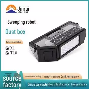 Аксессуары для пылесоса Ecovacs X1 OMNI/TUBRO T10 Dust Box X1 dust box (without filter) чёрный
