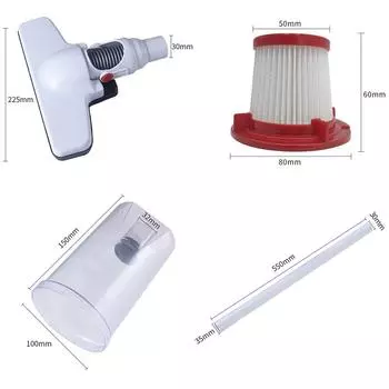 Аксессуары для пылесоса Ручной длинный стержень Маленький Большой Всасывающий 1*Filter Element