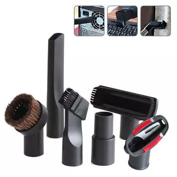 Аксессуары для пылесоса сменная щетка насадка пылесос комплект для чистки пола дивана автомобиля 6 шт.