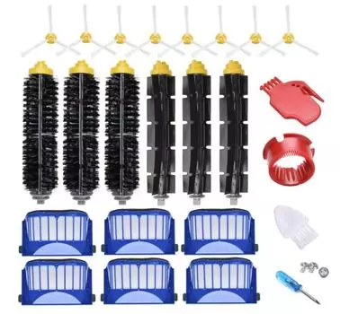 Аксессуары для пылесоса, совместимые с фильтром iRobot roomba серии 600 - комплект