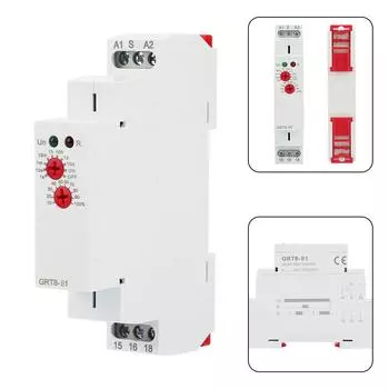 Аксессуары для реле 230 В GRT8-B1 Реле времени на DIN-рейку