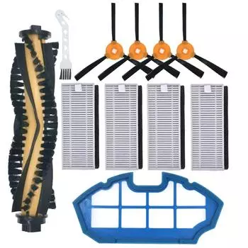 Аксессуары для робота-пылесоса Cecotec Conga 990 1190, запасные части, комплект для замены, расходные материалы, основная щетка, фильтры HEPA, боковая щетка Kit 6