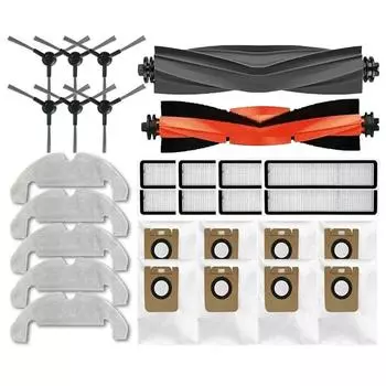 Аксессуары для робота-пылесоса Dreame D9 Plus Bot D10s Plus Запасные части Основные боковые щетки Салфетки для мытья полов Фильтры HEPA Пылесборник