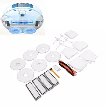 Аксессуары для робота-пылесоса Основная боковая щетка Фильтр Пылесборник Ткань Запасные части для пылесоса для Dreame