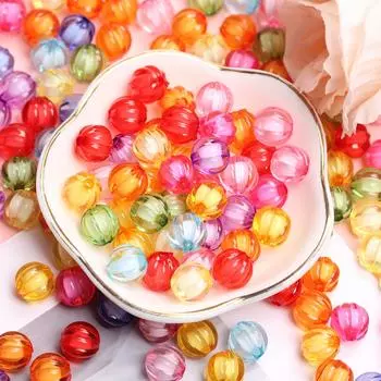Аксессуары для рукоделия, свободные бусины, ожерелье, браслет, изготовление ювелирных изделий, 8/10 мм, сэндвич, 200 шт./100 шт., арбуз, акриловая подвеска 8mm/200pcs
