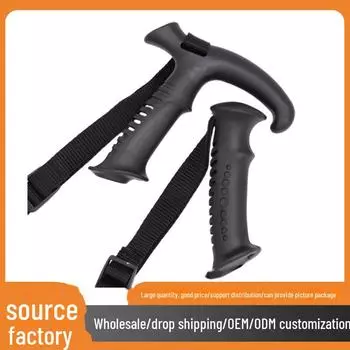 Аксессуары для рукояток треккинговых палок: Прямые и изогнутые ручки, головка костыля, части ручки с отверстием 22/18