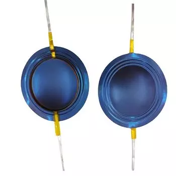 Аксессуары для рупора своими руками Звуковая катушка 44,4 мм Синяя титановая диафрагма Ремонтный комплект Купольные твитеры 8 Ом