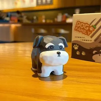 Аксессуары для салона автомобиля для собак, миниатюрный террариум, подарочные аксессуары, шнауцер - 1 шт., 1 шт., корейские аксессуары для автомобилей