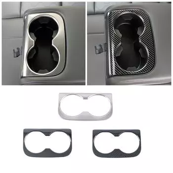 Аксессуары для салона автомобиля Haval Jolion 2024 2024 Детали для автостайлинга Подлокотник заднего сиденья Держатель для стакана с водой Рамка Отделка Украшения чёрный