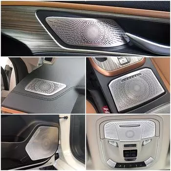 Аксессуары для салона автомобиля Haval Jolion 2024 2024 Панель приборов Центр управления Стерео Аудио Динамик Звук Стайлинг Рамка Крышка Отделка