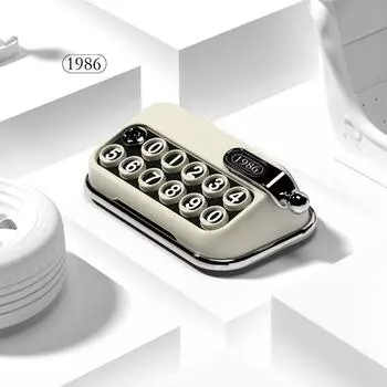 Аксессуары для салона автомобиля Ретро-пишущая машинка Временная парковочная карта Лицензия автомобиля Стоп-знак Номер телефона Скрытый бежевый