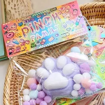 Аксессуары для самостоятельного изготовления Squishy New Fidget Toy Мини Kawaii Плюшевая кошачья лапка Маленькая свинья Кролик Милая розовая кошачья лапка Декомпрессионные реквизиты A1