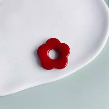 Аксессуары для сережек Детали Цветочные аксессуары Аксессуары Простая смола DIY Fun Fresh 26*26*5mm