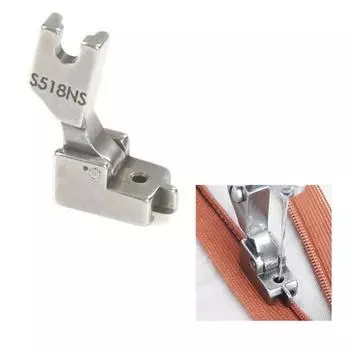 Аксессуары для швейных машин Прижимная лапка S518NS Прижимная лапка для молнии OD 2017
