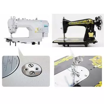 Аксессуары для швейных машин Высокопроизводительная швейная машина Резиновая резинка Инструмент для подгибки Запасные части для одноигольной машины