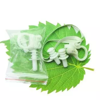 Аксессуары для слуха Беруши для взрослых Плавание Носовой зажим Защита носа Силиконовые беруши Беруши белый