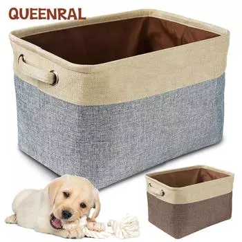 Аксессуары для собак, корзина для хранения игрушек, корзина для игрушек для домашних животных, оптовая продажа, VIP холст, сумка, складной органайзер для домашних животных, коробка для домашних животных, товары для собак