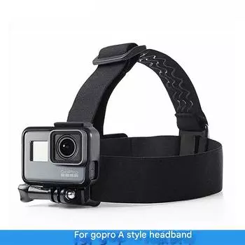 Аксессуары для спортивной камеры, подходящие для оголовья GoPro. Резиновое оголовье третьего типа с нескользящим креплением.