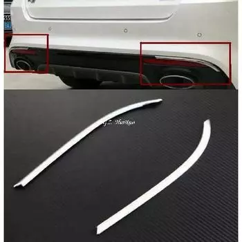 Аксессуары для стайлинга ABS Chrome, задняя противотуманная фара, накладка на веко, 2 шт. для Kia Optima K5 2016