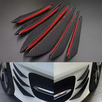 Аксессуары для стайлинга автомобилей, передний бампер, сплиттер, спойлер для Mazda 2 3 6 Axela Atenza CX-5 CX5 CX-7 CX-9 2015 2016 2017 2018 2019 чёрный