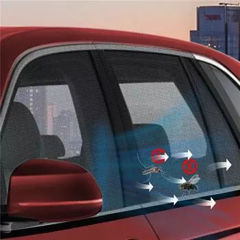 Аксессуары для стайлинга Солнцезащитный козырек для бокового окна, занавеска, защита от ультрафиолета, козырек L чёрный