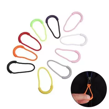 Аксессуары для сумок Инструменты для отдыха на природе Дорожный съемник молнии Противоугонная молния Длинный хвостовой трос Трос для молнии чёрный