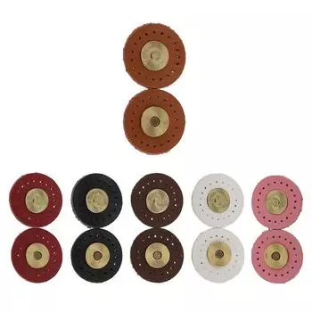 Аксессуары для сумок из натуральной кожи ручной работы своими руками из двух слоев с магнитной пряжкой