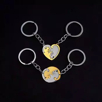 Аксессуары для сумок Подарок на День святого Валентина в виде животного Брелки для пар Брелок для влюбленных Подвеска на сумку Брелок для автомобиля HB
