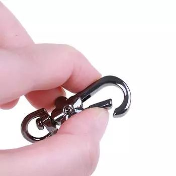 Аксессуары для сумок «сделай сам», металлические застежки для сумок, ручки, цветочные зажимы-лобстеры, карабины чёрный