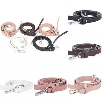 Аксессуары для сумокаксессуары Ремни для сумокискусственная кожадлинные плечевые ремнирегулируемые ремни для аксессуаров для багажаремни с ручками чёрный