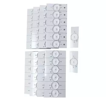 Аксессуары для светодиодных лент 32-65 Ремонт светодиодных телевизоров Детали светодиодных лент Бусины подсветки 3 В SMD Лампочки 20pcs Lamp Beads