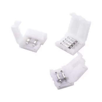 Аксессуары для светодиодных лент без пайки Разъемы для светодиодных лент RGB Удлинительный провод 2pin 8mm