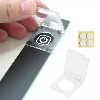 Аксессуары для светового коврика для живописи Крышка переключателя Diamond Art Light Pad Защитная крышка сенсорной кнопки для светового стола