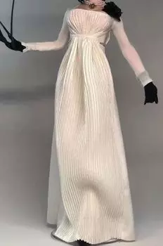 Аксессуары для тела TBLeague Сексуальная красавица длинная плиссированная юбка для женщин не включены [TOYBARJAPAN] 1/6 фигурки/Подходит JO21X-45 (тело, голова,