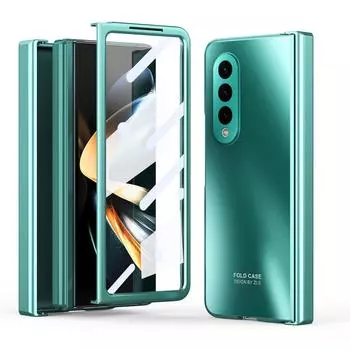 Аксессуары для телефонов, складной защитный чехол для Samsung Galaxy Z Fold 5 3 Fold5 Fold4 Fold2 Fold 4 2 Fold3, сумка из стеклянной пленки с покрытием For Samsung Z Fold 5