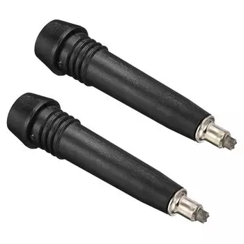 Аксессуары для треккинговых палок PATIKIL, 2 шт., сменный протектор наконечника стержня из вольфрамовой стали для походов на открытом воздухе и скалолазания