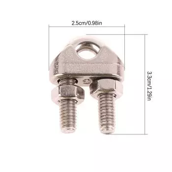 Аксессуары для тренажерного зала Кабельный интерфейс 5 мм/6 мм Компоненты порта Аксессуары для фитнес-оборудования Цепной провод Соединительные детали порта