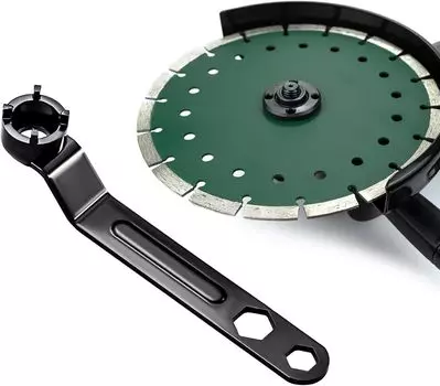 Аксессуары для угловой шлифовальной машины двойного назначения, четырехкулачковый гаечный ключ, утолщенный ключ высокой твердости для угловой шлифовальной машины