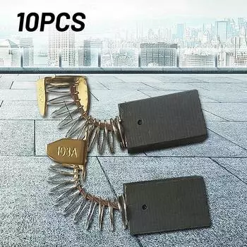 Аксессуары для угольных щеток для цепной пилы, вращающиеся детали 6*12*17 мм, набор из 10 инструментов