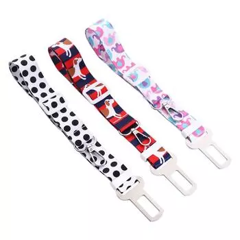 Аксессуары для улицы Поводок Кошачья шлейка Дорожный зажим Товары для путешествий для домашних животных Ремень безопасности для собак и автомобилей Ремень безопасности 3