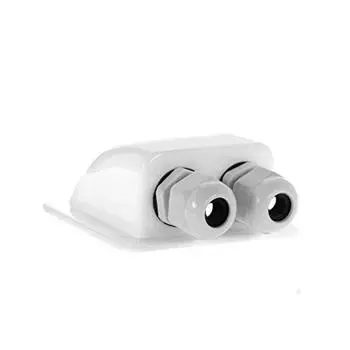 Аксессуары для установки солнечной панели для автодомов, удерживающие спойлер на крыше, набор клея для углового профиля, белый 11x9x4cm