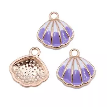 Аксессуары для ювелирных изделий Подвески из ракушек Винтажные компоненты 10шт.