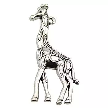 Аксессуары для ювелирных изделий Подвески-жирафы Популярные аксессуары 4шт.
