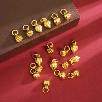 Аксессуары для ювелирных изделий в виде вьетнамских бутонов лотоса из песка и золота — своими руками, долговечные, не выцветающие, бусины в национальном стиле.